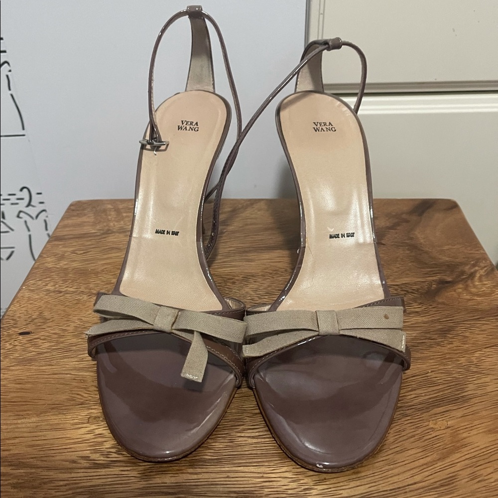 Vera Wang Purple Heels